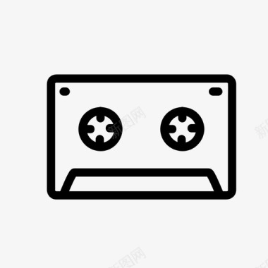 卡带dj音乐图标图标