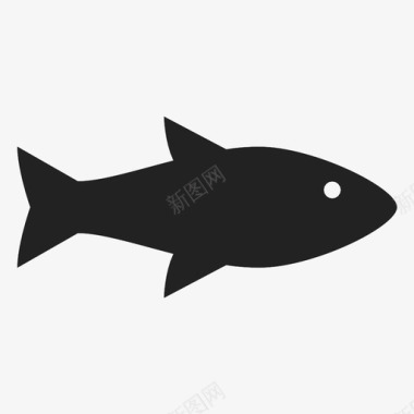 鱼垂钓者动物图标图标