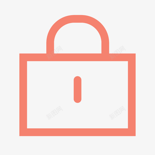 锁锁孔保险图标svg_新图网 https://ixintu.com 保安 保险 锁 锁孔