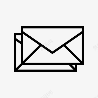 信封邀请函邮件图标图标
