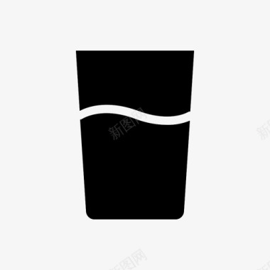 玻璃饮料厨房图标图标