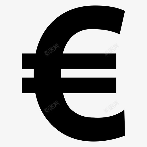 欧元成本昂贵图标svg_新图网 https://ixintu.com 付款 富有 成本 昂贵 欧元 金钱
