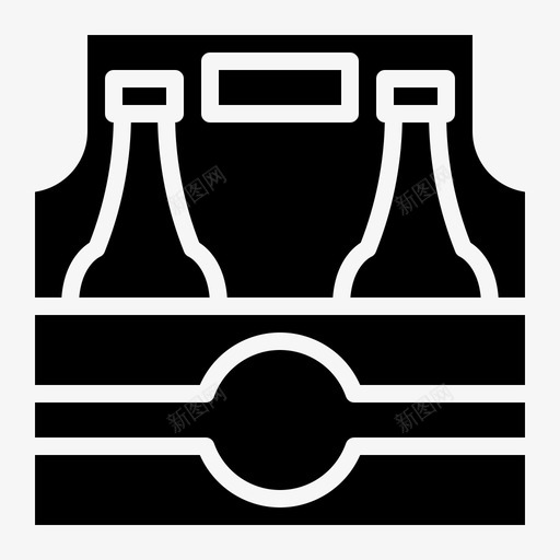 啤酒包装瓶子包装图标svg_新图网 https://ixintu.com 包装 啤酒包装 瓶子