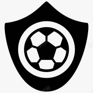 足球徽章俱乐部徽标图标图标
