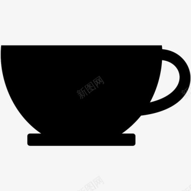 咖啡卡布奇诺咖啡豆图标图标