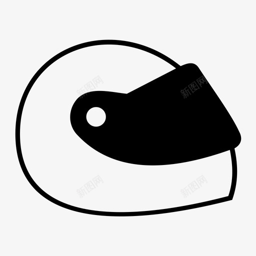 头盔宇宙赛车图标svg_新图网 https://ixintu.com 头盔 宇宙 比赛 赛车