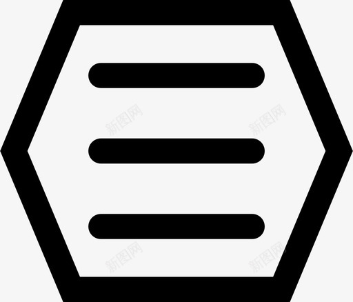 菜单抽屉汉堡图标svg_新图网 https://ixintu.com 列表 导航 抽屉 汉堡 汉堡菜单 菜单 选项