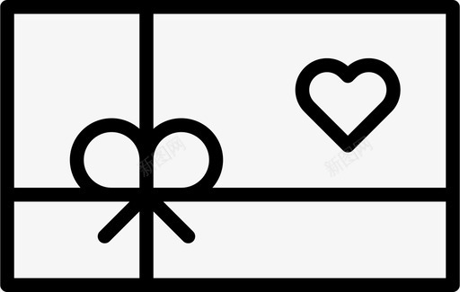 礼物周年纪念爱情图标图标