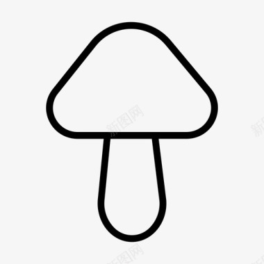 蘑菇食物自然图标图标