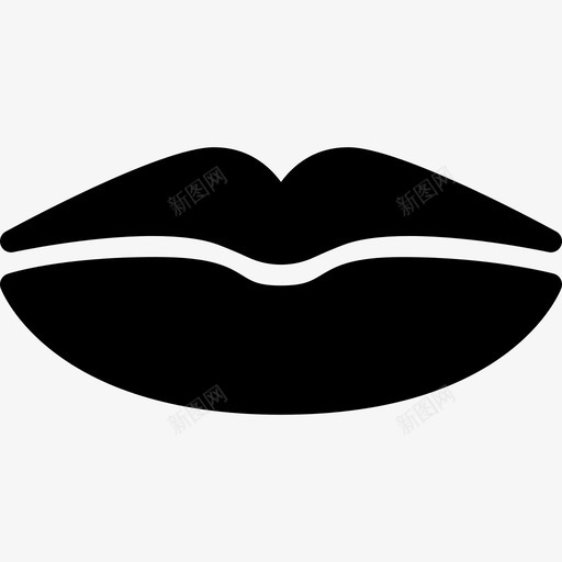 女人的嘴唇医学解剖学图标svg_新图网 https://ixintu.com 医学 女人的嘴唇 解剖学