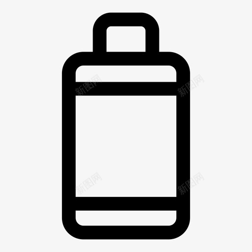 奶油瓶子防晒霜图标svg_新图网 https://ixintu.com 奶油 瓶子 防晒霜
