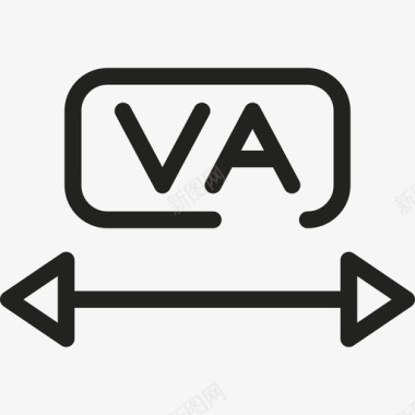 VA图形箭头图形版图标图标