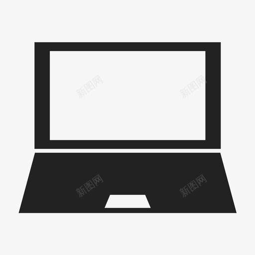 笔记本电脑在线打字图标svg_新图网 https://ixintu.com 在线 工作 打字 笔记本电脑
