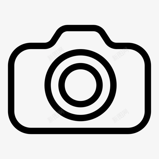 相机数码胶卷图标svg_新图网 https://ixintu.com 摄影 数码 照片 电子商店 相机 胶卷 镜头