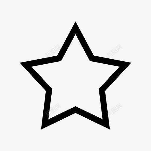 星星最爱喜欢图标svg_新图网 https://ixintu.com 喜欢 星星 最爱 速率 酥脆