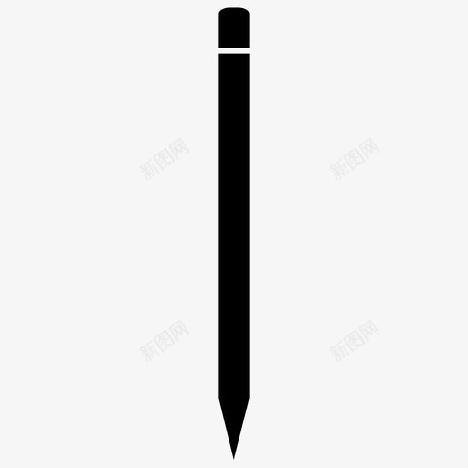 铅笔素描平面图标svg_新图网 https://ixintu.com 平面设计 素描 钢笔和铅笔 铅笔