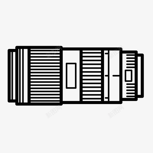 镜头相机镜头素描图标svg_新图网 https://ixintu.com 变焦 变焦镜头 摄影 相机镜头 素描 镜头