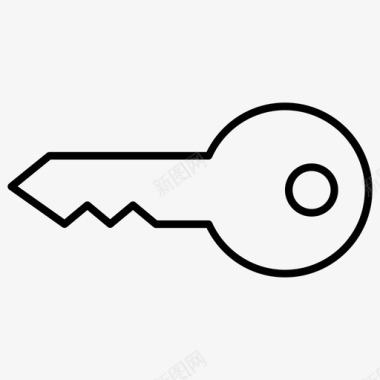 钥匙房子钥匙万能钥匙图标图标