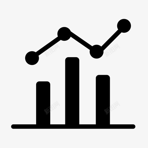 分析业务业务分析图标svg_新图网 https://ixintu.com 业务 业务分析 业务线图标实心 分析 图表 统计