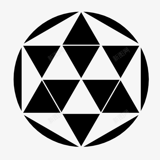 圆形图案图案几何图案图标svg_新图网 https://ixintu.com 几何图案 图案 圆形图案 圆形瓷砖图案 无缝