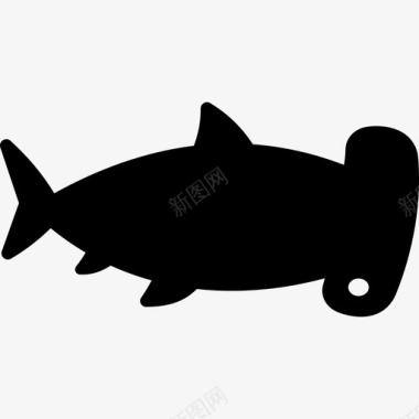 大锤头鲨鱼鱼图标图标