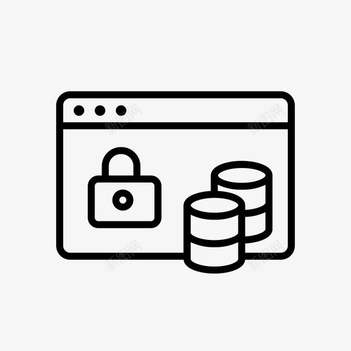 安全web数据数据安全gdpr图标svg_新图网 https://ixintu.com gdpr gdpr数据隐私安全 安全web数据 数据安全 隐私策略
