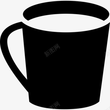 杯子休息咖啡图标图标