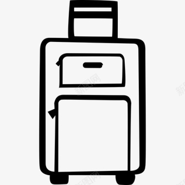 手提行李手提包手提箱图标图标