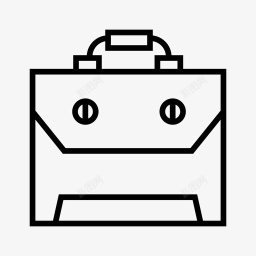 公文包包手提包图标svg_新图网 https://ixintu.com 公文包 公文包系列 包 手提包 手提箱