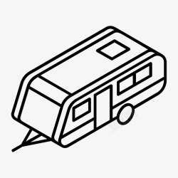 皮卡拖车拖车皮卡装运图标高清图片