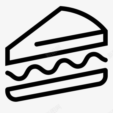 三明治面包食物图标图标