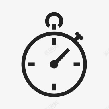 秒表时钟时间图标图标