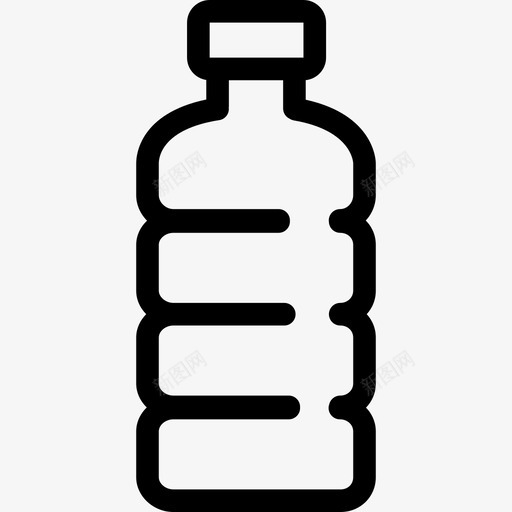 一瓶水食物图标svg_新图网 https://ixintu.com 一瓶水 食物