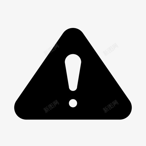 警告注意施工图标svg_新图网 https://ixintu.com 施工 施工和工具坚实 注意 警告 错误