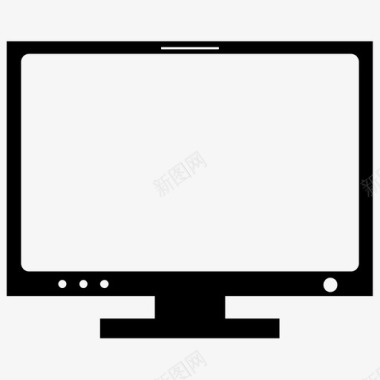 电视电脑液晶显示器图标图标