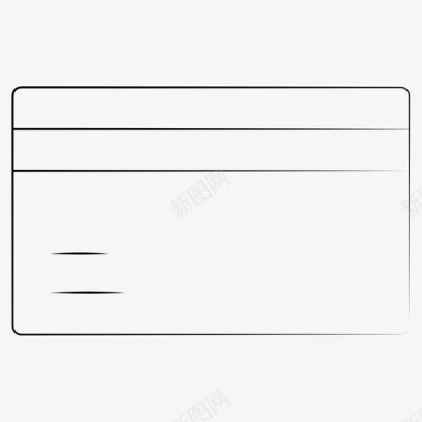 借记卡信用卡手工取款图标图标