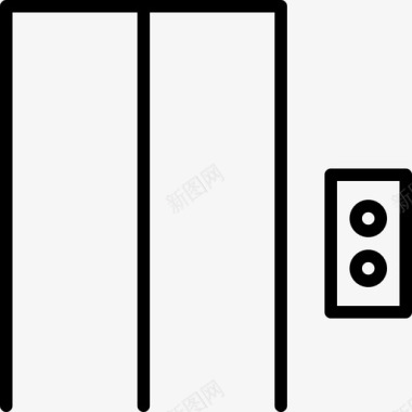 电梯建筑设施图标图标