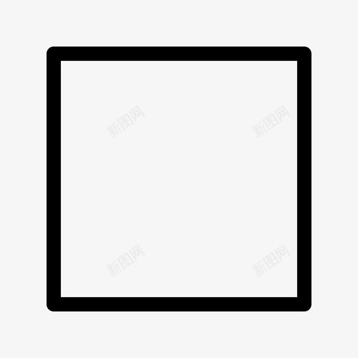 方形对称图标svg_新图网 https://ixintu.com 对称 方形