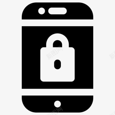 手机锁应用手机图标图标