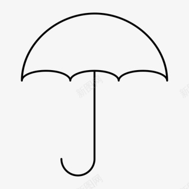 伞保险通用用户界面图标图标