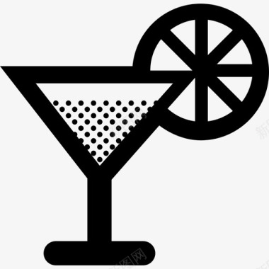 马提尼酒精鸡尾酒图标图标