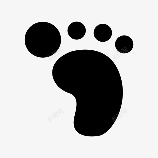 footprintsvg_新图网 https://ixintu.com footprint