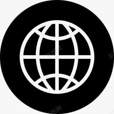 互联网全球国际图标图标