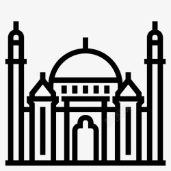 土库曼斯坦建筑土库曼斯坦亚洲建筑图标高清图片
