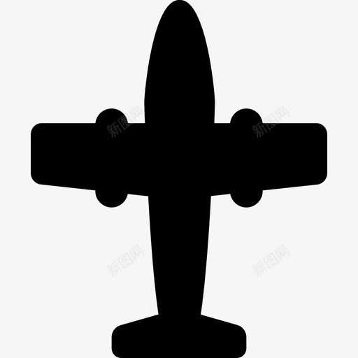 双引擎小型飞机运输机队图标svg_新图网 https://ixintu.com 双引擎小型飞机 机队 运输
