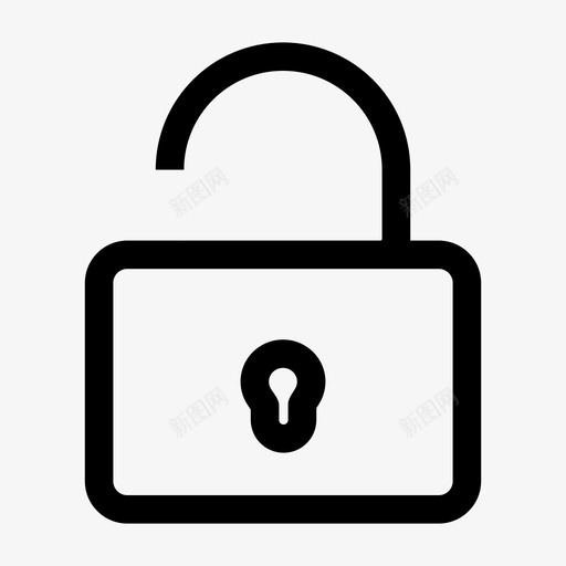 打开锁解码打开文件图标svg_新图网 https://ixintu.com 密码 打开文件 打开锁 行图标 解码 解锁