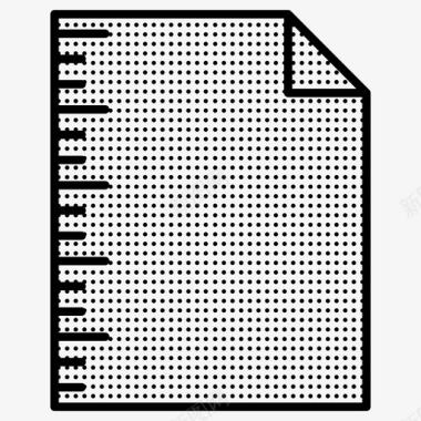纸张大小点式pdf阅读器图标图标