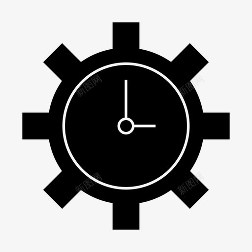 工作时间持续时间时间表图标svg_新图网 https://ixintu.com 工作时间 持续时间 时间表 用户界面 网页设计