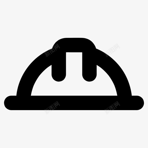施工帽建筑工人安全帽图标svg_新图网 https://ixintu.com 基本图标所有尺寸 安全帽 工作 建筑工人 施工帽