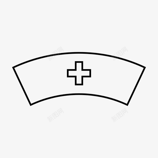 护士医生注册护士图标svg_新图网 https://ixintu.com 保健 医生 护士 护士长 注册护士 病假护士